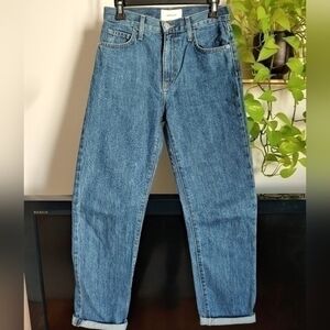 CURRENT/ELLIOTT VINTAGE CROPPED JEANS SIZE 24